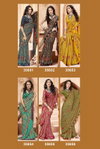 Sarvikaa By Vallabhi Moss Georgette Ethnic Print With Fancy Swarovski Work Saree Online Wholesale